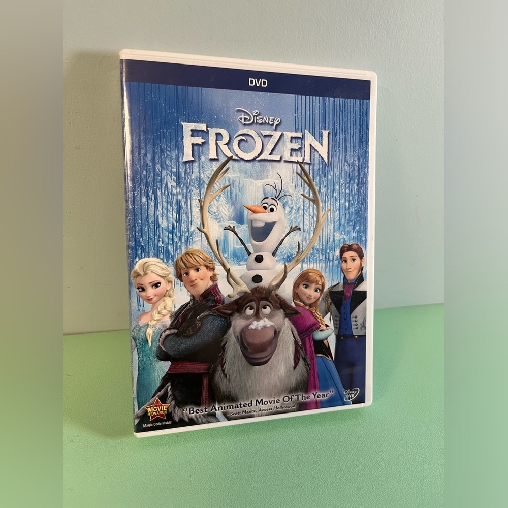 Disney Frozen DVD, Kids DVD, Rated PG, Elsa & Anna Movie